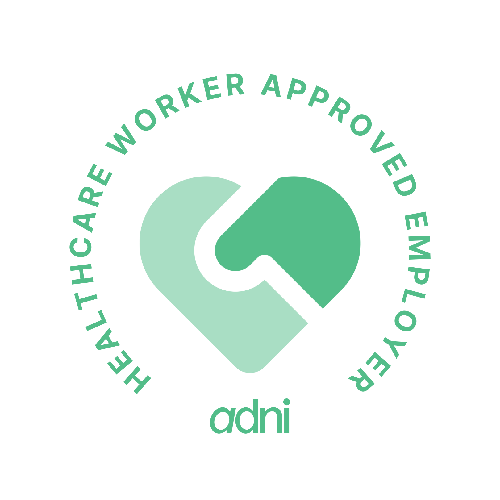 White HCW Approved Badge