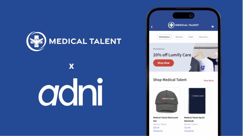 Medical Talent and Adni Partnership - Adni Travel Nurse Resource Platform and App