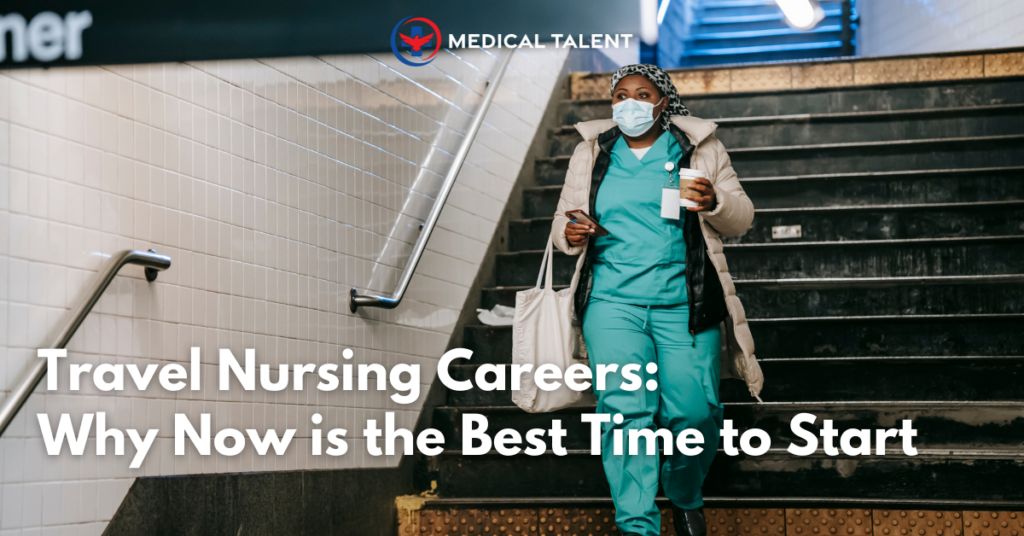 Working RN in Subway commuting to hospital facility - Travel Nursing Career