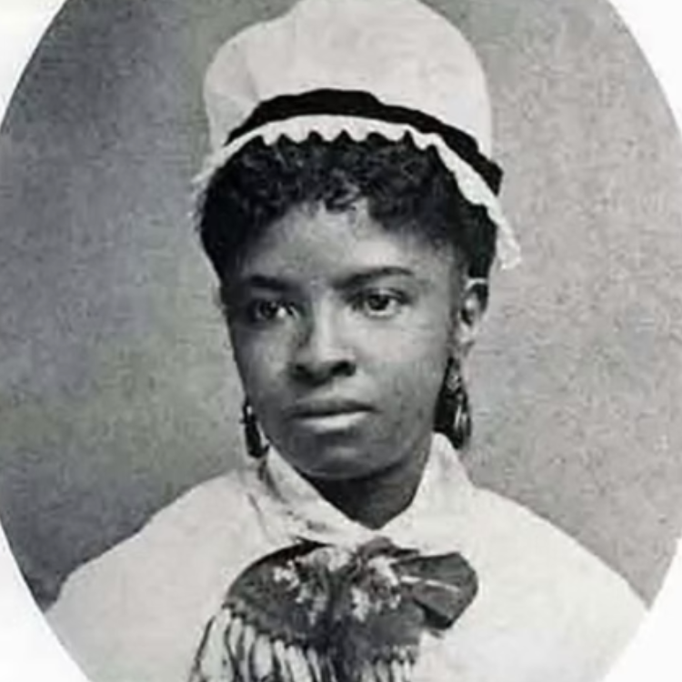 A historical portrait of Dr. Rebecca Lee Crumpler, the first Black woman in the United States to earn a medical degree. She dedicated her career to providing medical care to freed slaves and underserved communities after the Civil War. This image is featured in Medical Talent's Women's History Month blog, celebrating trailblazing women in healthcare.