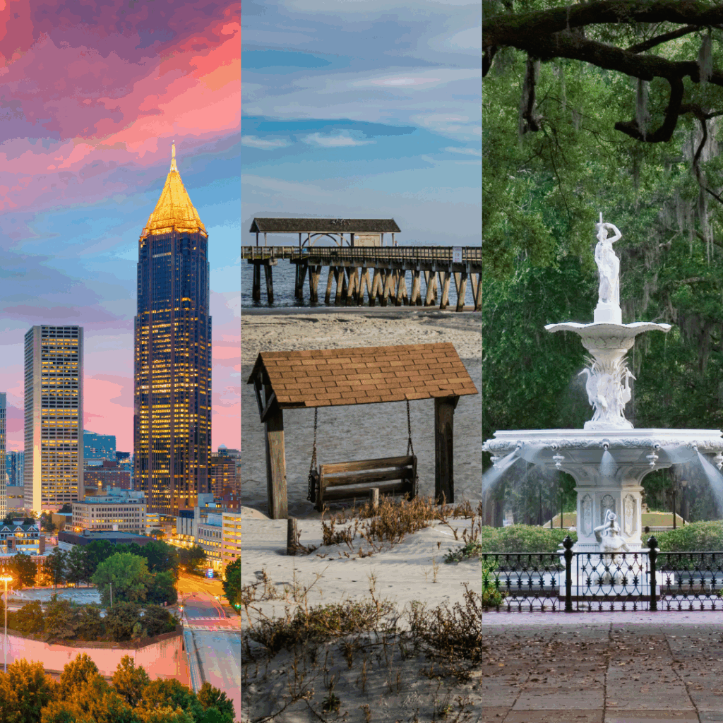 Georgia highlights things to do for a travel nursing contract in 2025