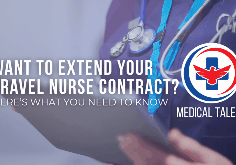 extending a travel nursing contract